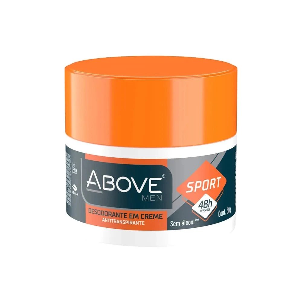 Desodorante Above Masculino Sport 50gr Creme