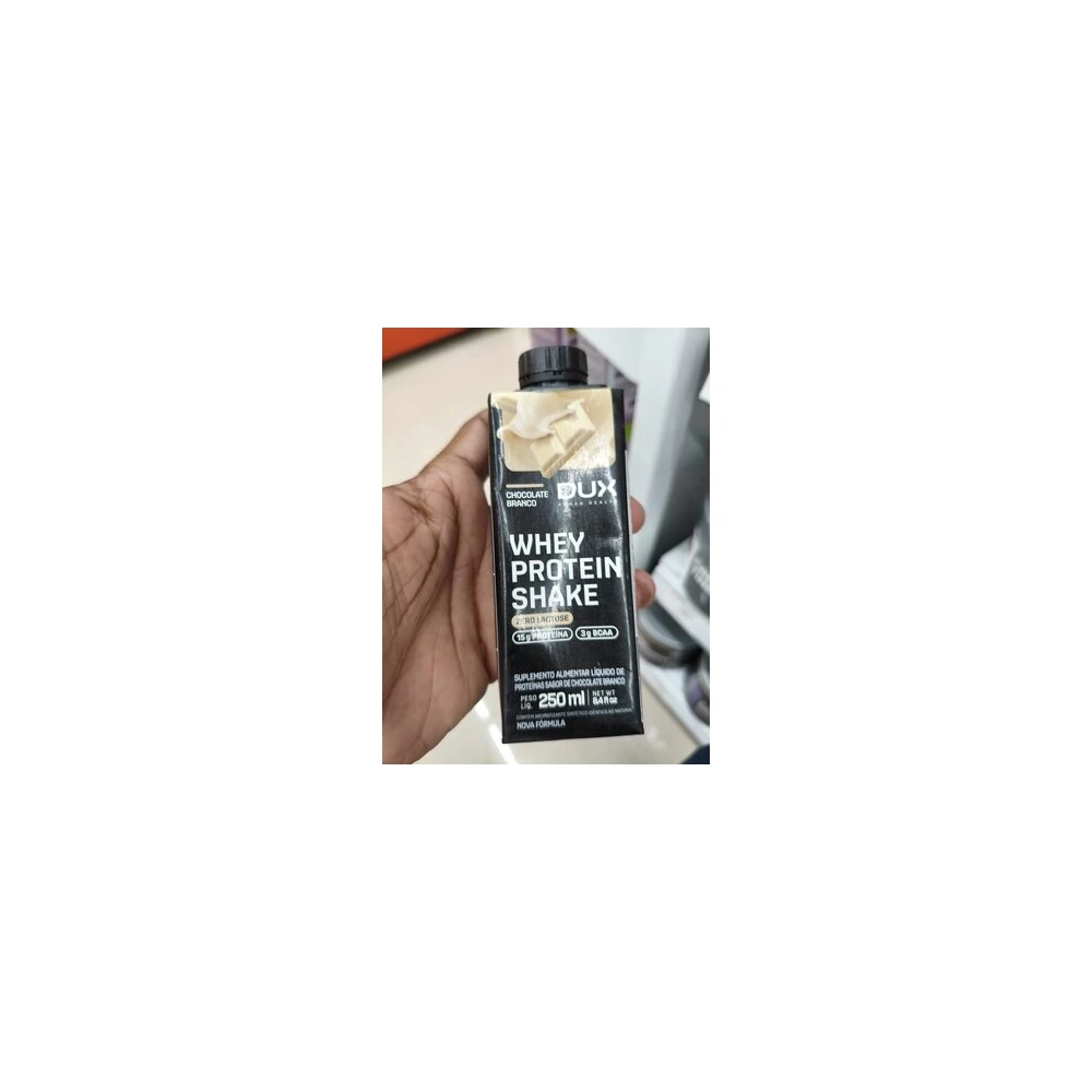 Dux Whey protein Shake Chocolate Branco 250ml