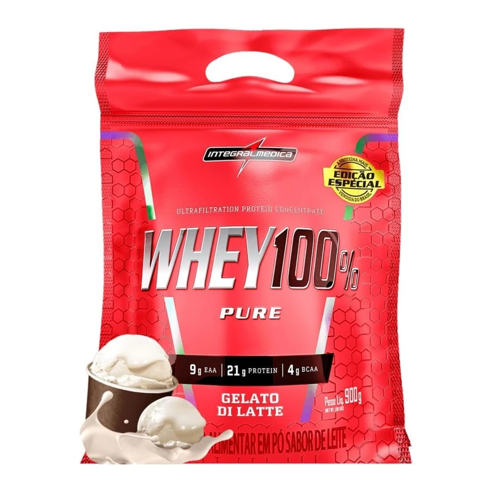 WHEY 100% PURE GELATO DI LATTE 900G POUCH