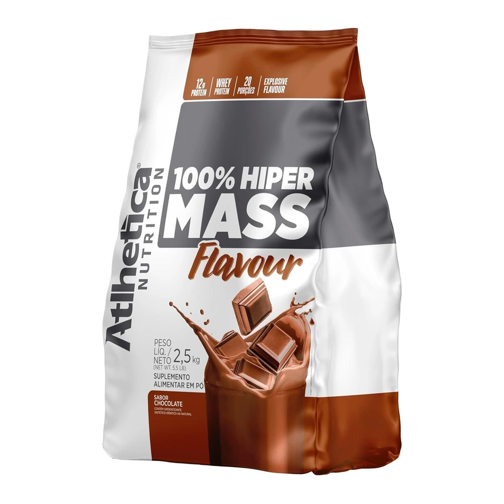 Atlhetica Nutrition 100% Hiper Mass Flavour, 2.5Kg, Chocolate