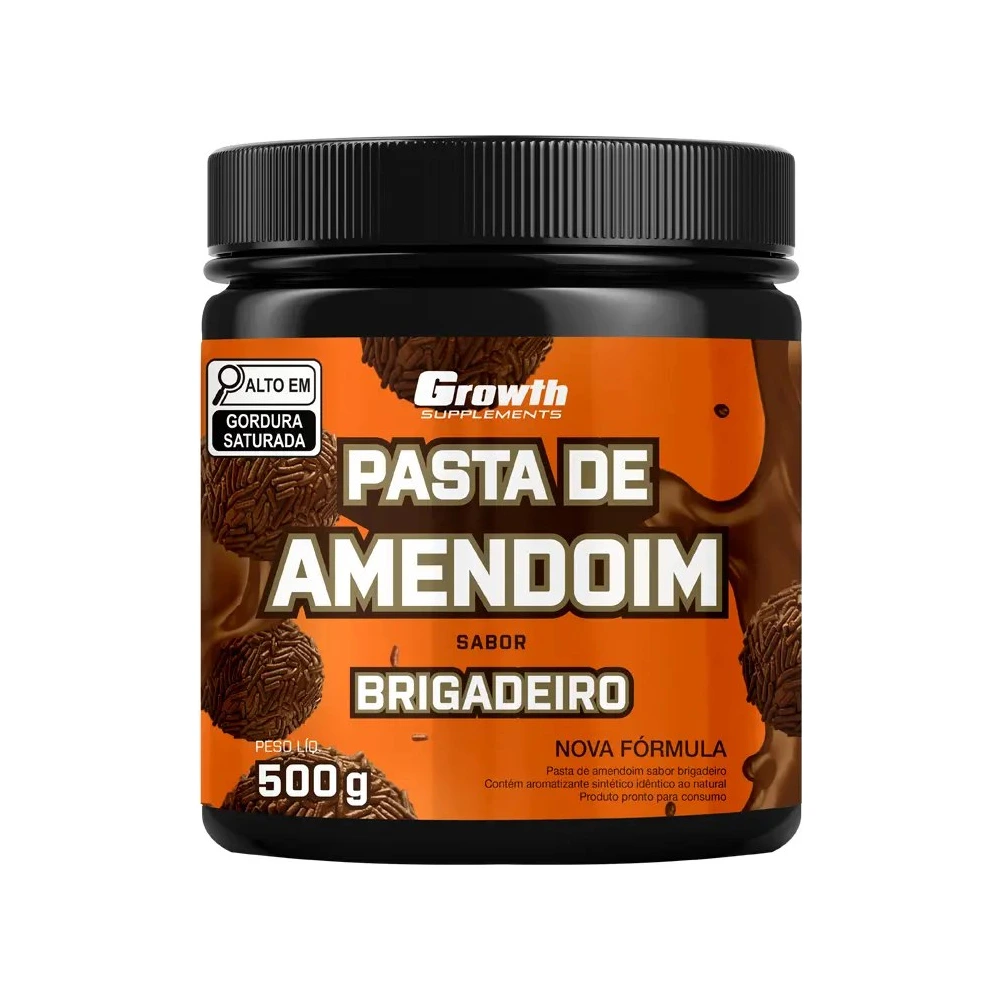 Pasta De Amendoim Sabor Brigadeiro 500g