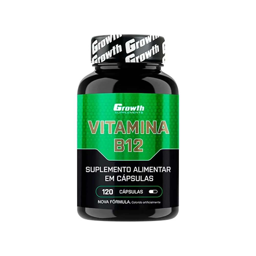 Vitamina B12 com 120 cápsulas