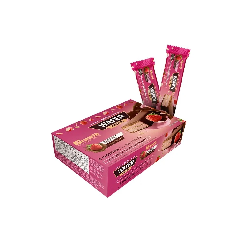 Barra Wafer Protein Caixa com 06 Un
