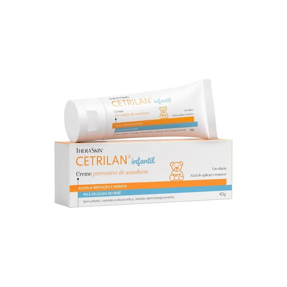 Creme Para Assaduras Cetrilan 40g