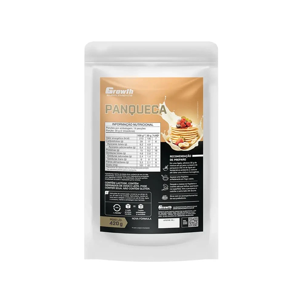 Panqueca Proteica Sabor Natural 420g