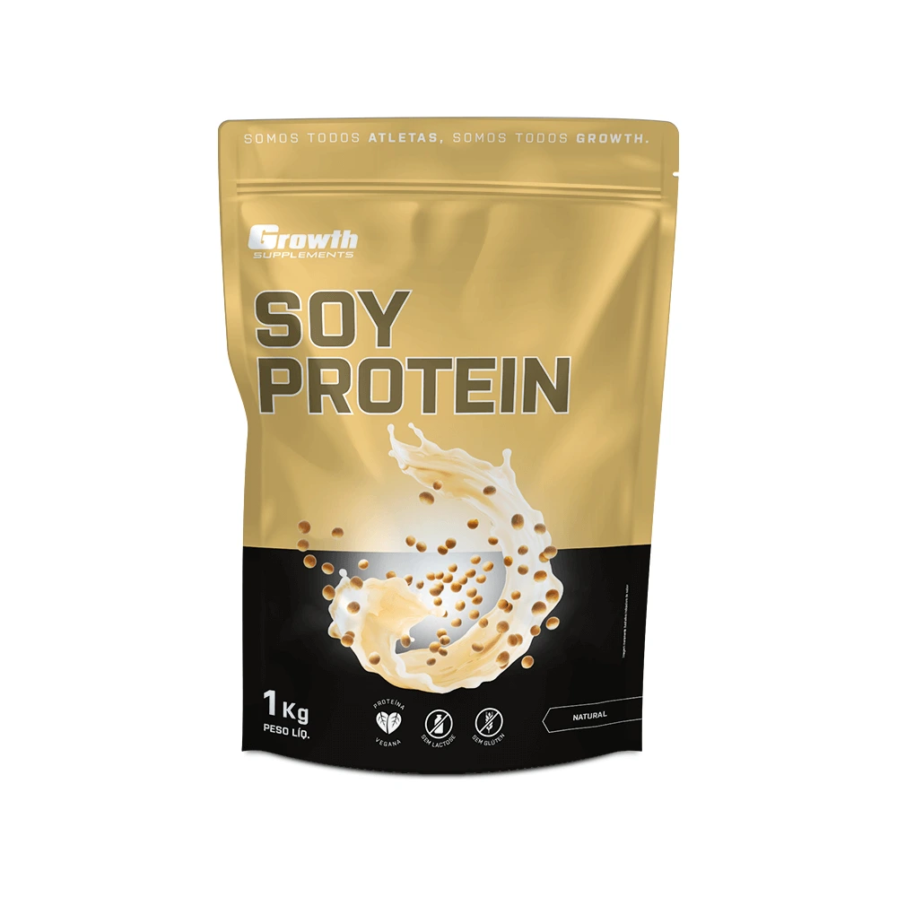 Soy Protein Proteína Isolada de Soja Sabor Natural 1kg
