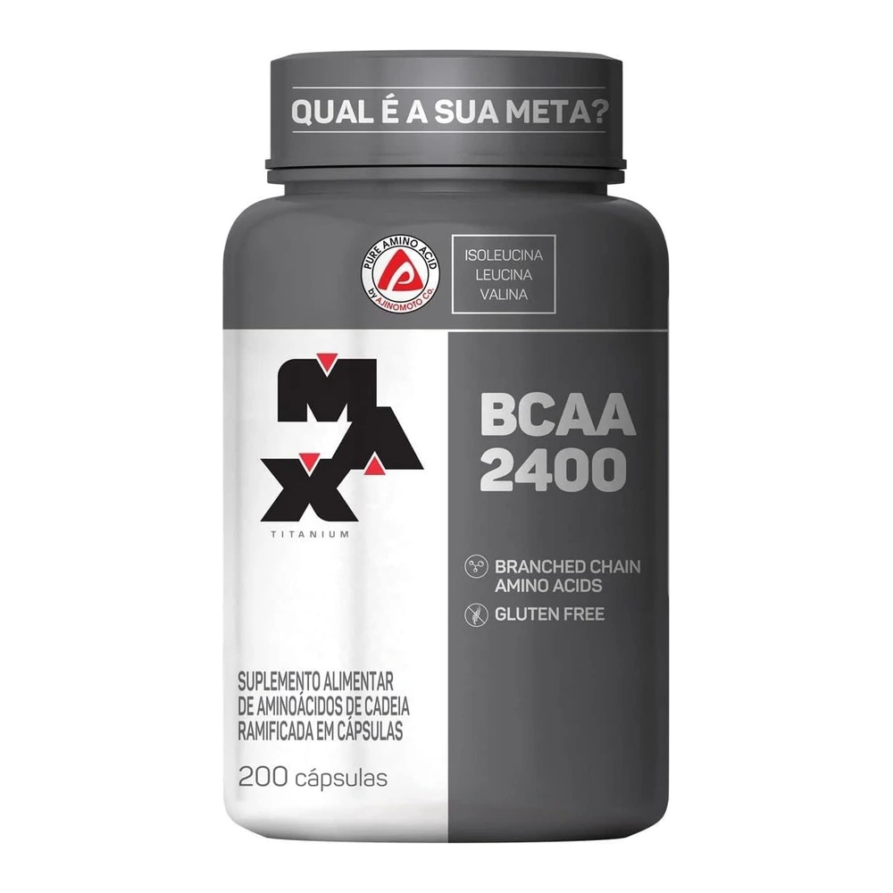 Max Titanium BCAA 2400, 200 Cápsulas