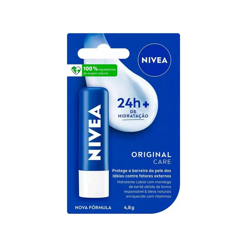 Hidratante Labial Nivea Original Care 48g