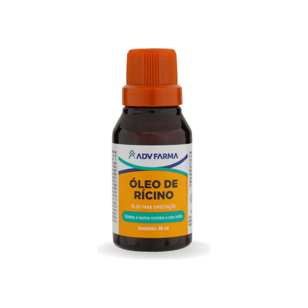 Óleo De Ricino Adv Para Umectação 30ml