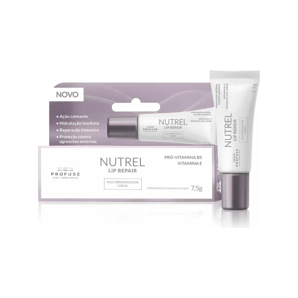 Reparador e Hidratante Labial Profuse Nutrel com 7,5g
