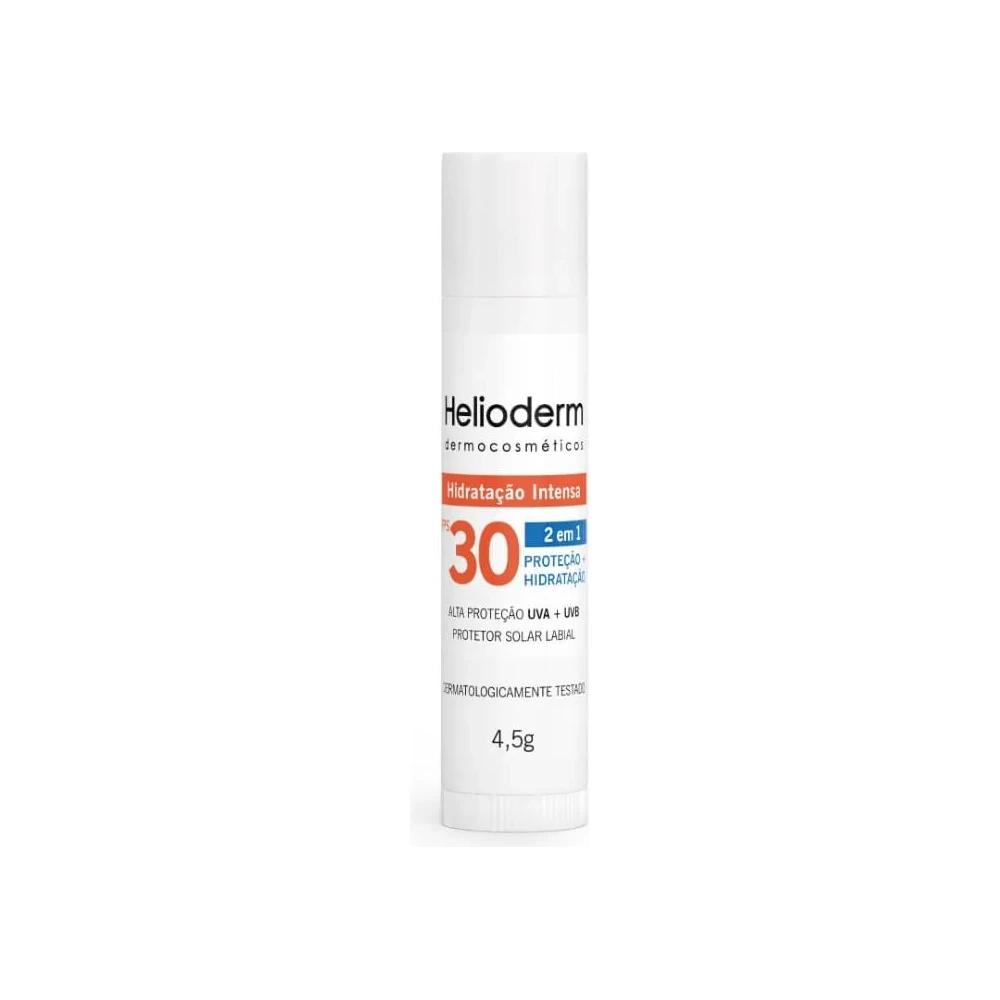 Protetor Solar Labial Helioderm 2 Em 1 Fps30 4,5g