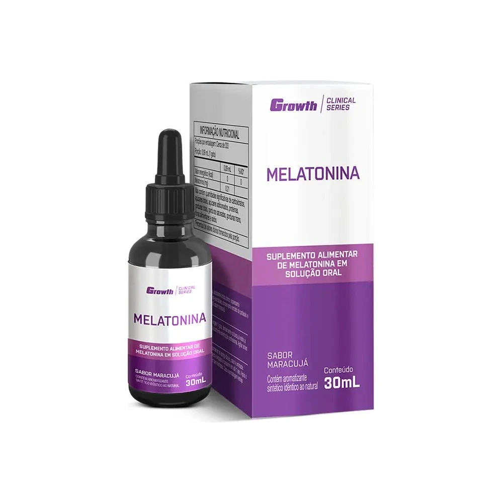 Melatonina 0,21mg 30ml Sabor Maracujá
