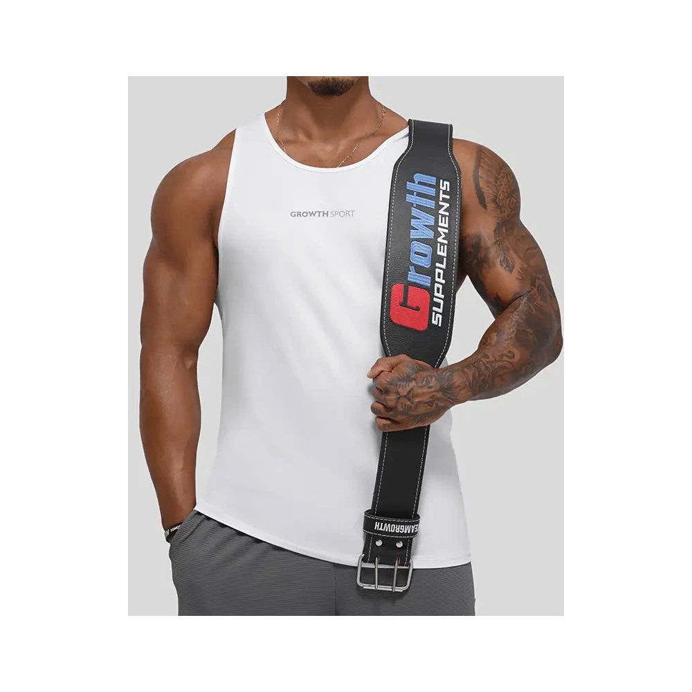 Cinturão Couro Growth Supplements - Team Growth