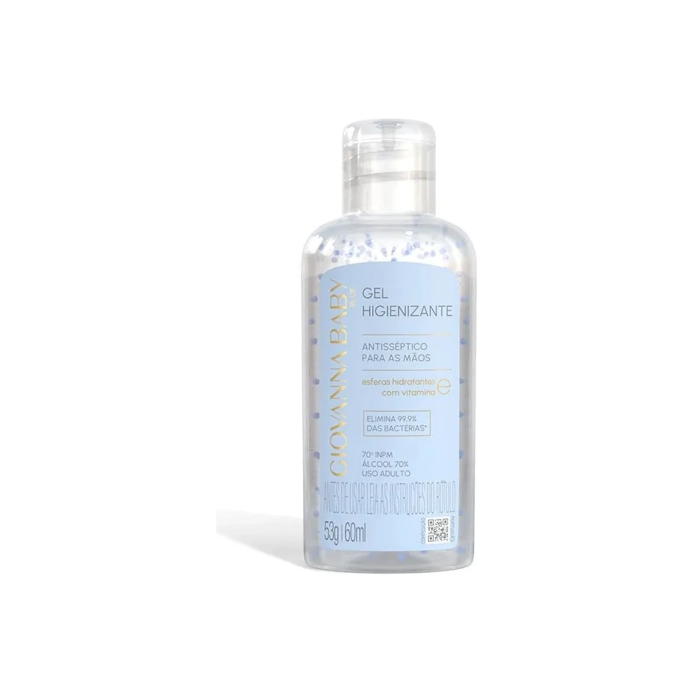 Álcool Em Gel Higienizante Giovanna Baby Blue 60ml