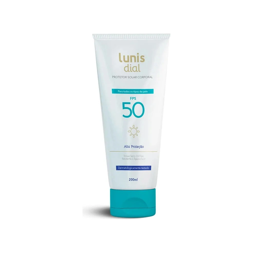 Protetor Solar Lunis Dial Fps50 200 Ml