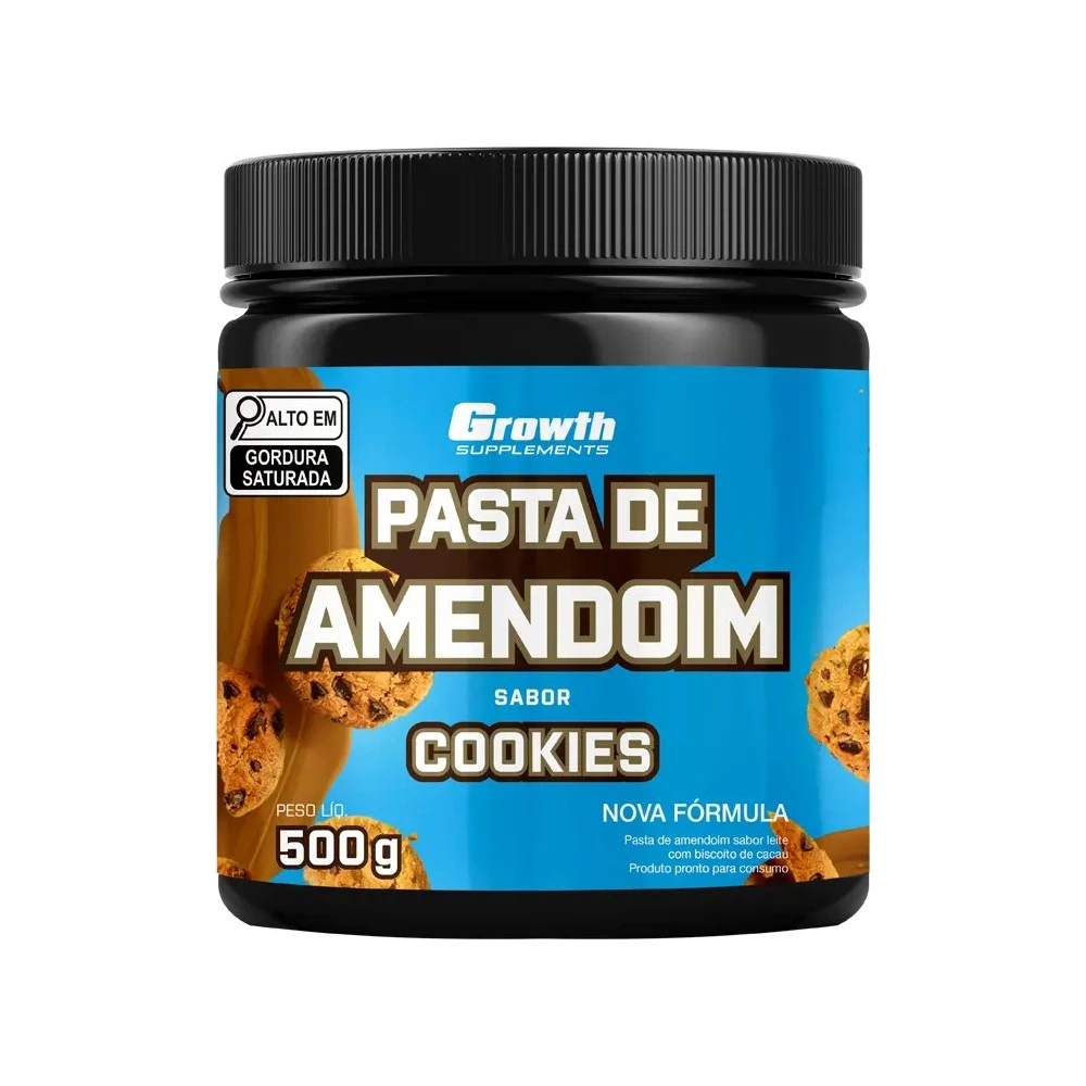 Pasta De Amendoim Sabor Cookies 500g