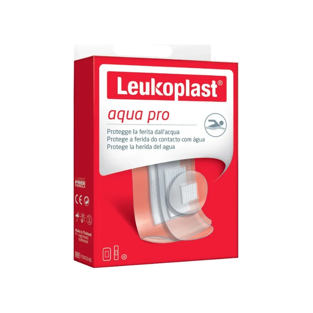 Curativo Leukoplast Com 20 Adesivos Aqua Pro Sortidos