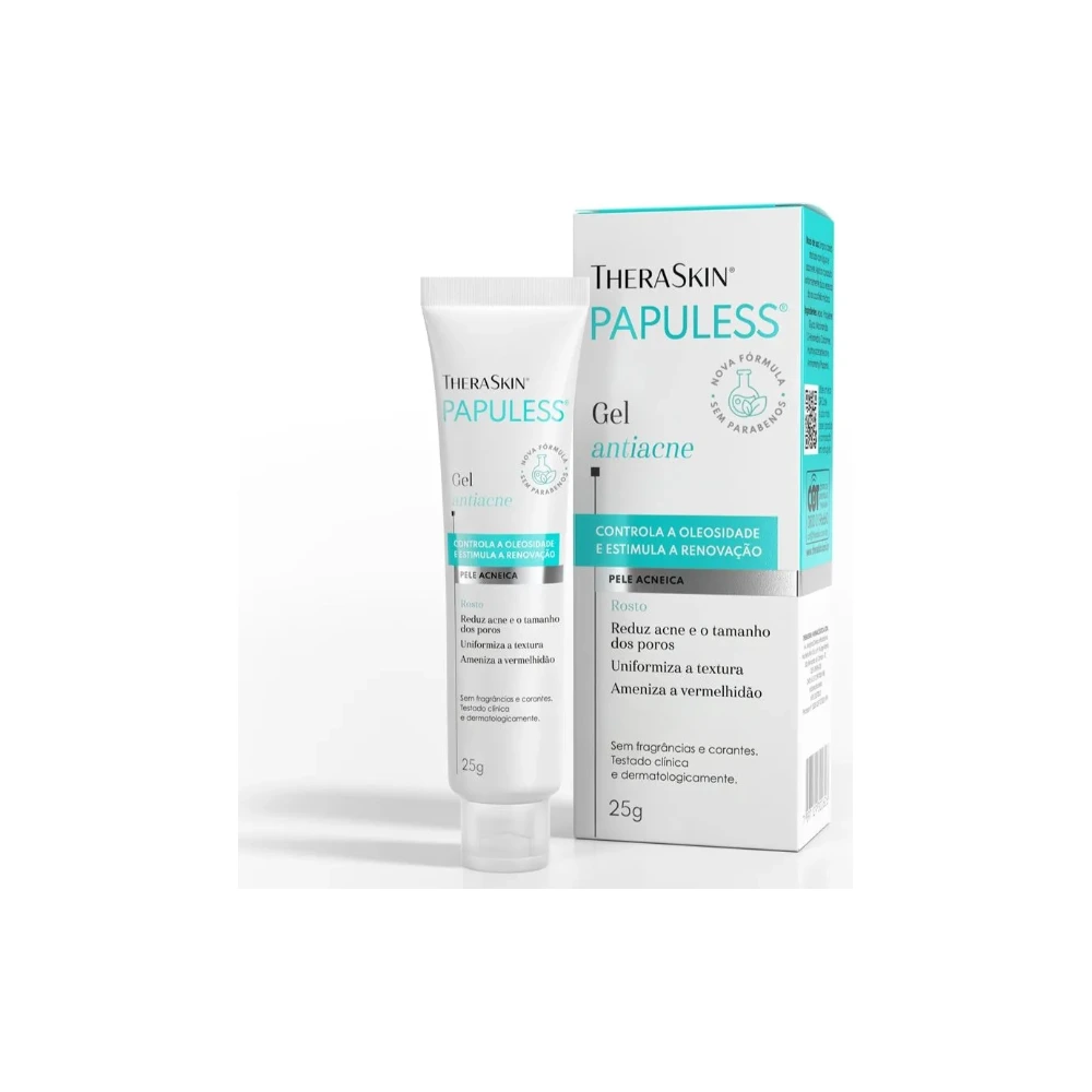 Gel Antiacne Papuless Theraskin com 25g