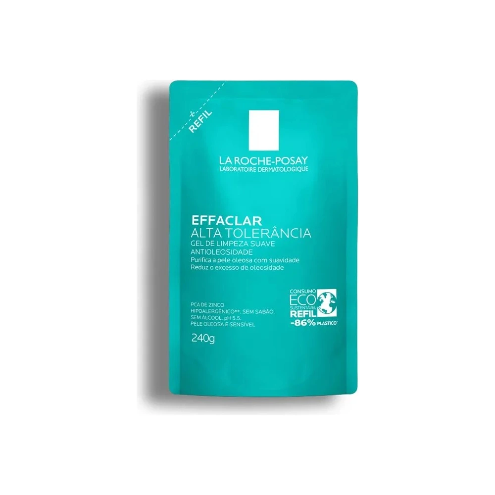 Gel De Limpeza Facial La Roche-posay Effaclar Alta Tolerância Pele Oleosa 240g refil