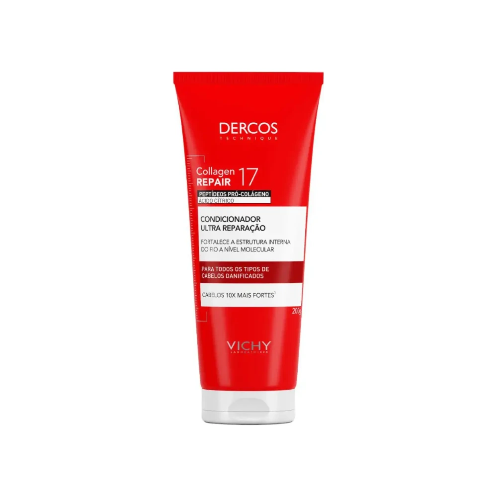 Condicionador Vichy Dercos Collagen Repair 17 com 200g