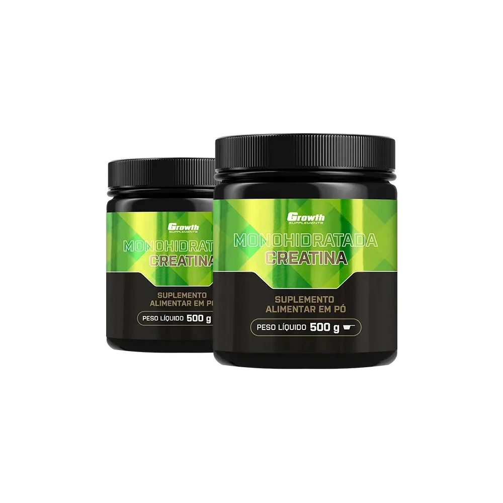 Kit Creatina Monohidratada 1kg