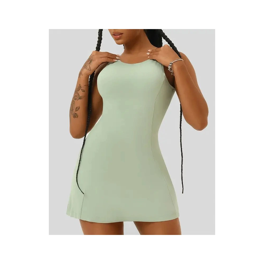 Vestido Growth Slim Verde Alone