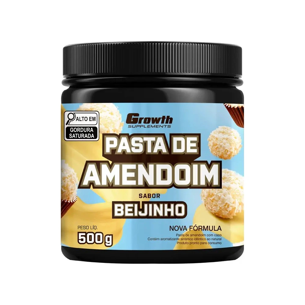 Pasta De Amendoim Sabor Beijinho 500g