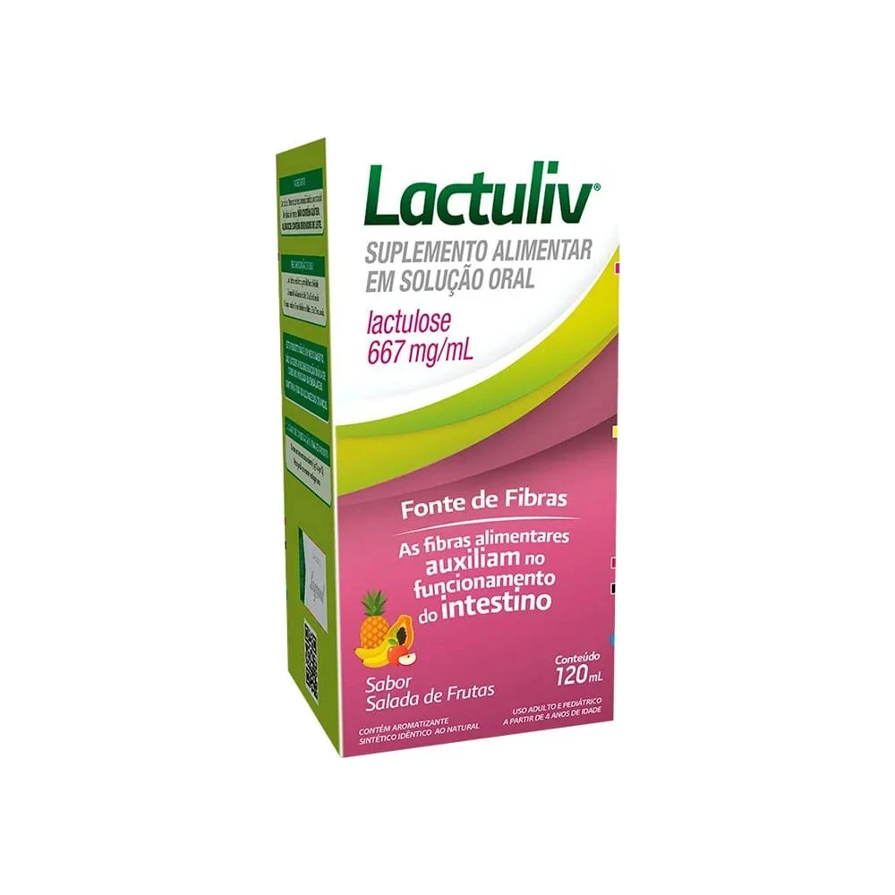 Lactuliv Salada De Frutas Xarope 120ml