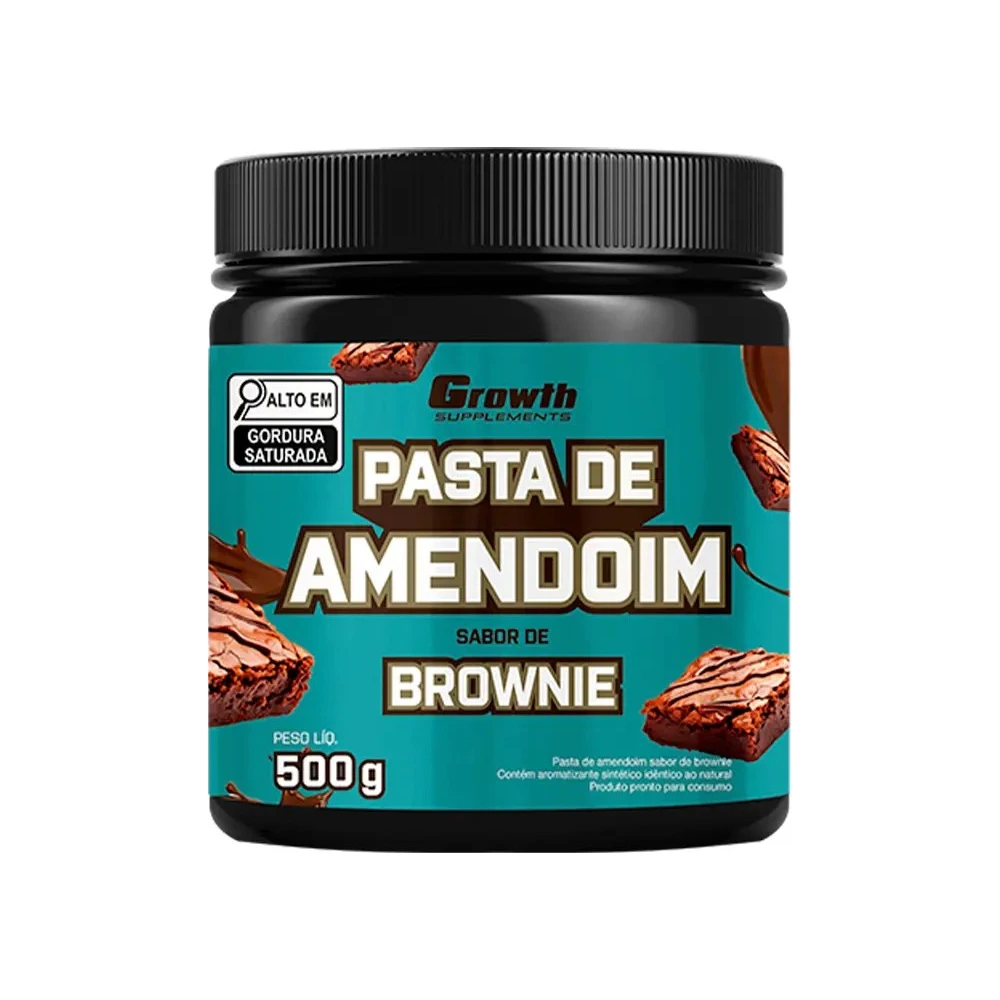 Pasta De Amendoim Sabor Brownie 500g