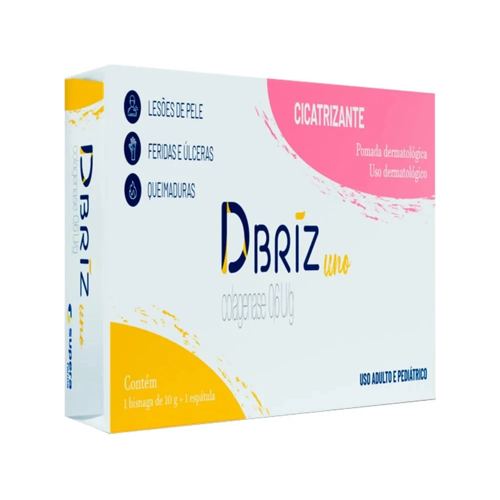 Dbriz Uno Colagenase 0,6u/g Pomada Dermatologica