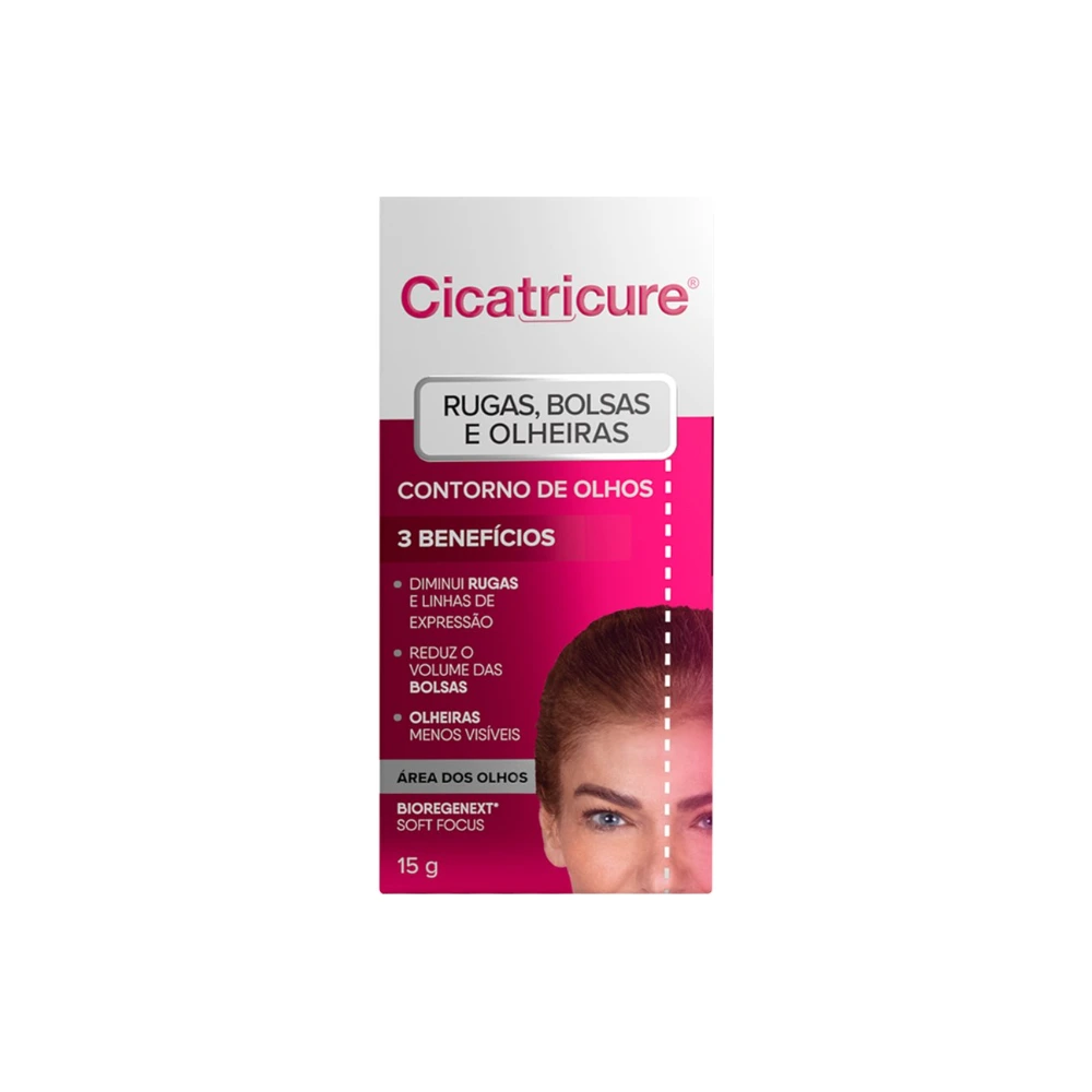 Creme Contorno De Olhos Cicatricure Rugas Bolsas E Olheiras 15g