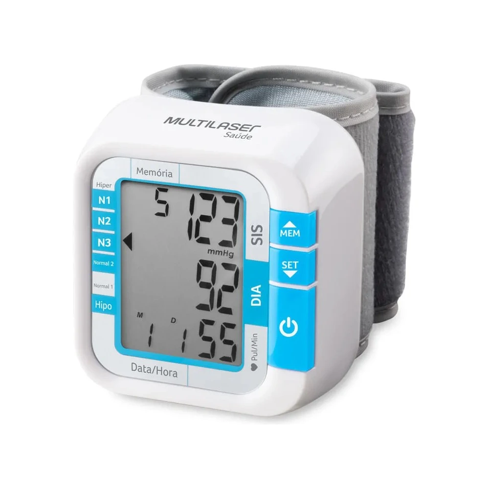Aparelho Multilaser Pressao Digital Pulso Hc20