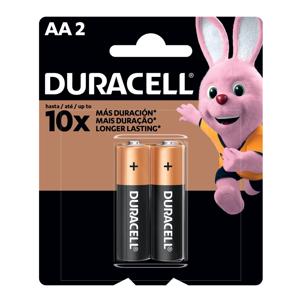Pilha Alcalina Aa Duracell Com 2 Unidades