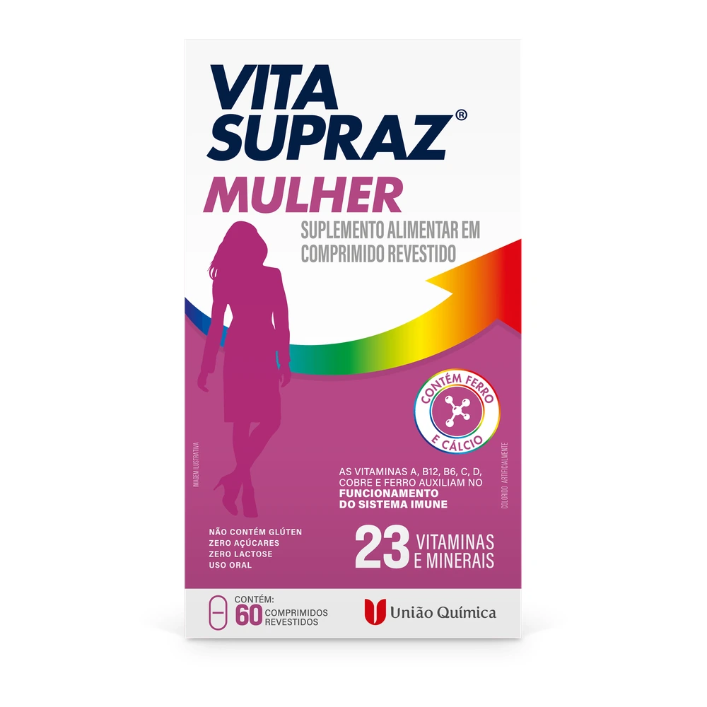 Vita Supraz Mulher Com 60 Comprimidos