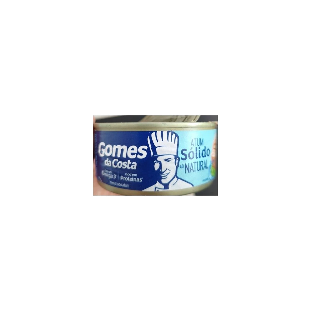 Atum Sólido Ao Natural Gomes Da Costa Lata 120g