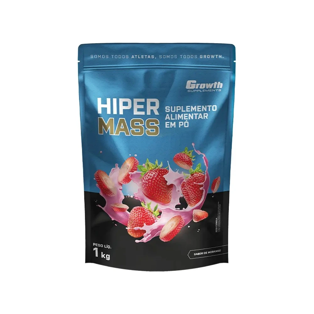 Hiper Mass 1Kg Sabor Morango