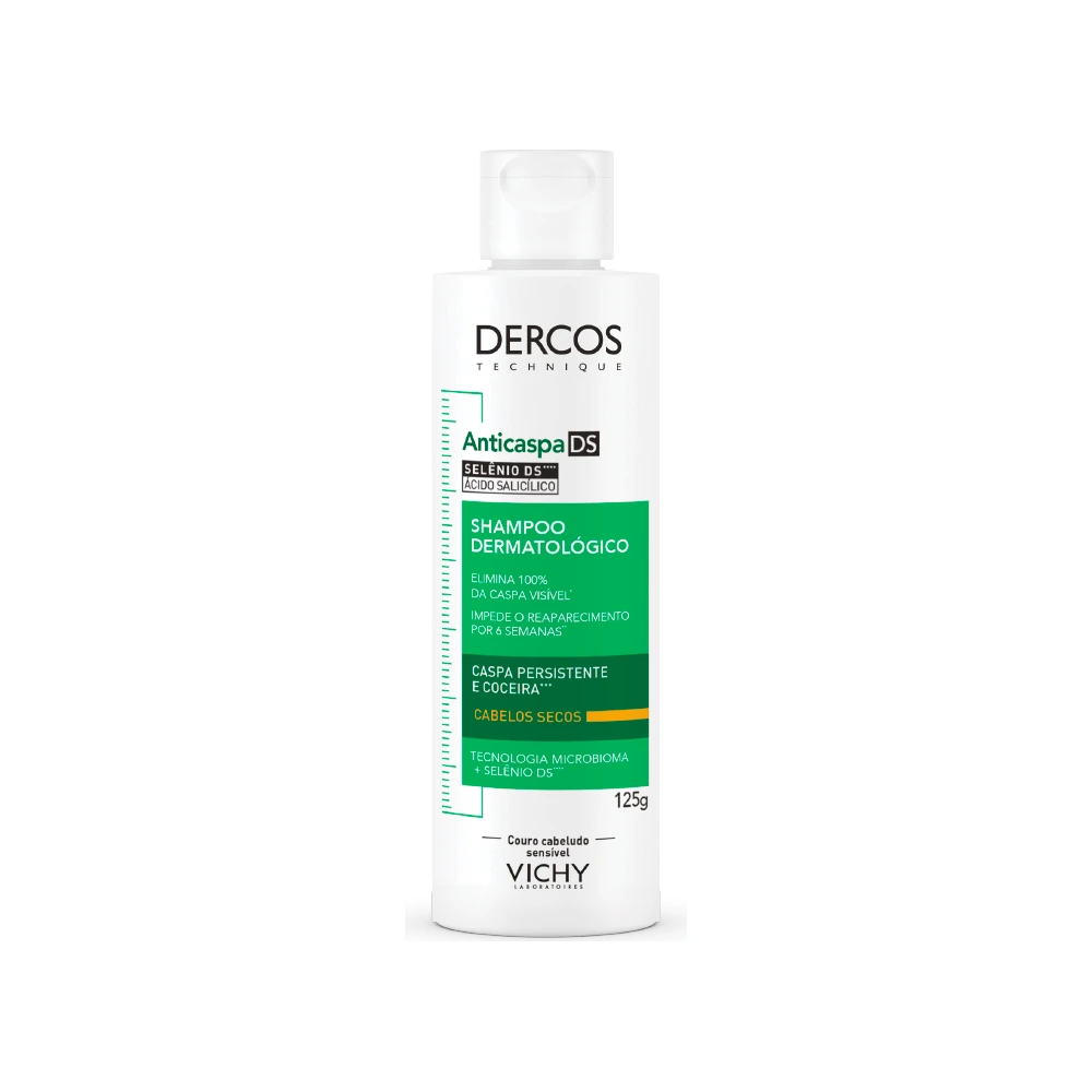 Shampoo Dermatológico Vichy Dercos Anticaspa Ds 125g